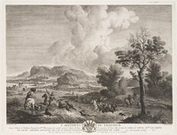 KG 13079
<br/>
Het ongeluk van de jager.
<br/>
<em>Moyreau, Jean (1690-1762)</em>
